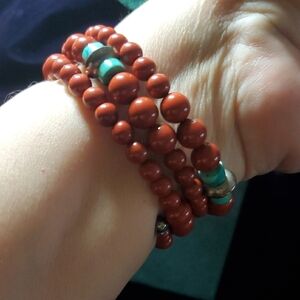 Robert Lee Morris Brown Coiled Bracelet